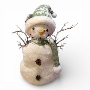 Handmade Festive Snowman Decoration